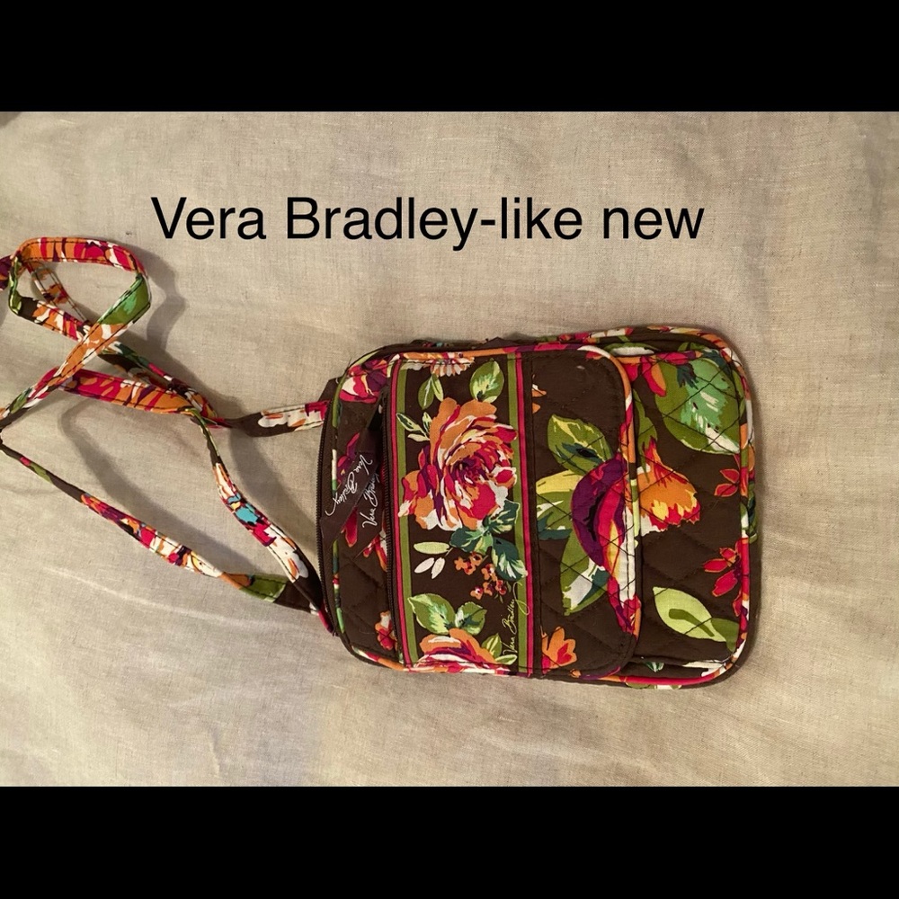 Vera Bradley English rose crossbody purse